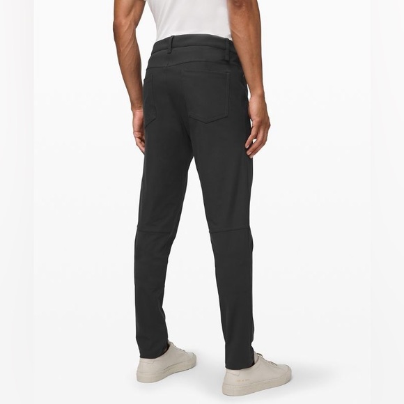 Lululemon ABC Trouser Classic Warpstreme 33x34L Obsidian - Picture 5 of 5